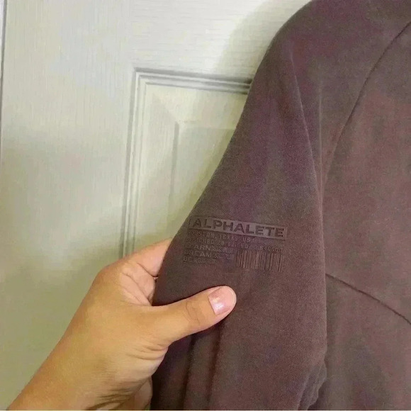 Alphalete Identity Hoodie Cropped Sz S - Picture 4 of 6